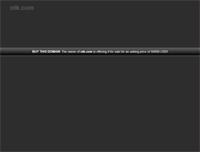 Tablet Screenshot of otk.com