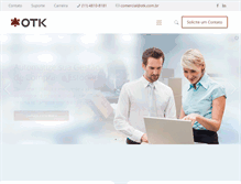 Tablet Screenshot of otk.com.br